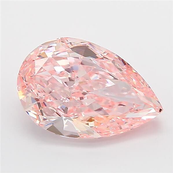 2.06 carat, Pear | Excellent, Fancy Intense Pink, VS1 | £9,132