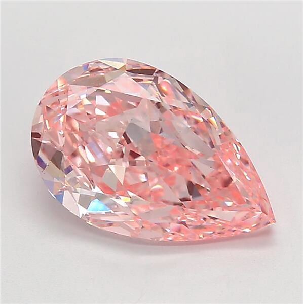 2.71 carat, Pear | Excellent, Fancy Intense Pink, VS1 | $11,653