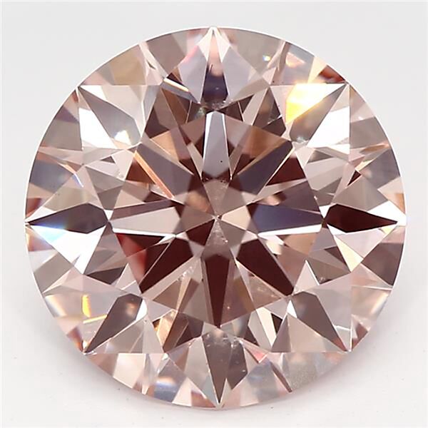 2.05 carat, Round Brilliant | Very Good, Fancy Intense Pink, VS1 | $8,815